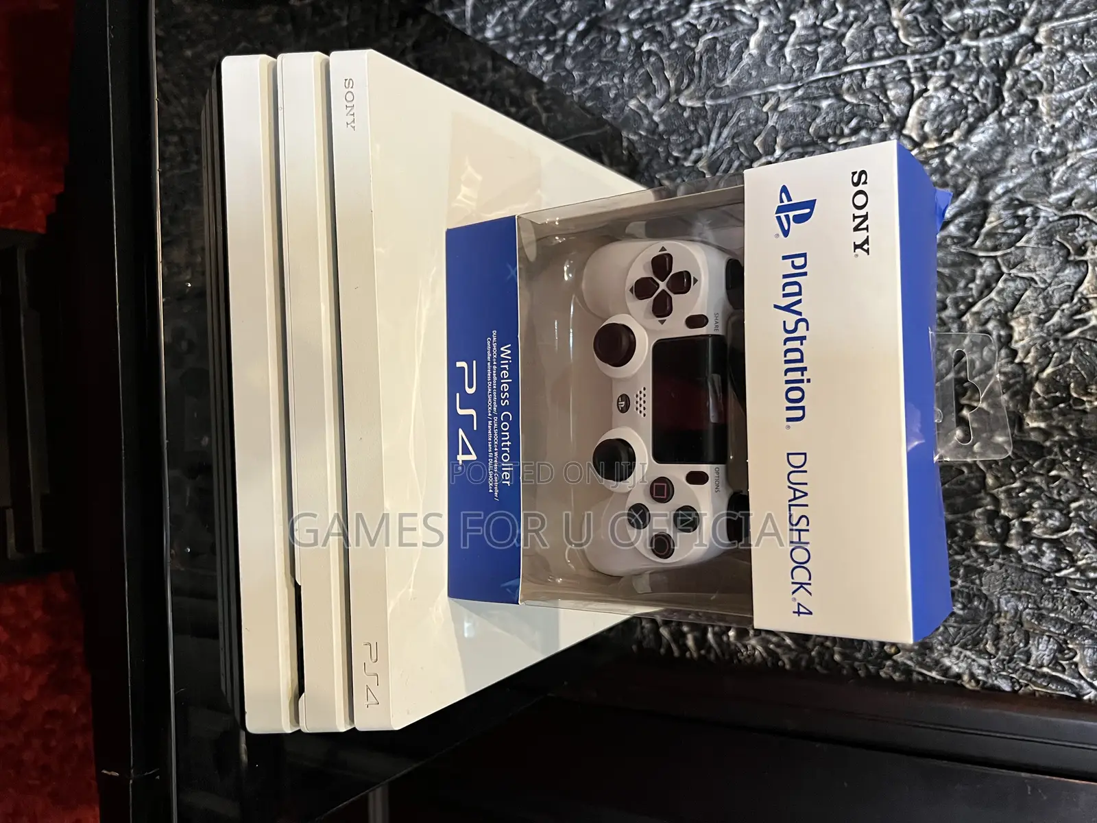 Ps4 Pro Console Used 1 Terabyte Storage