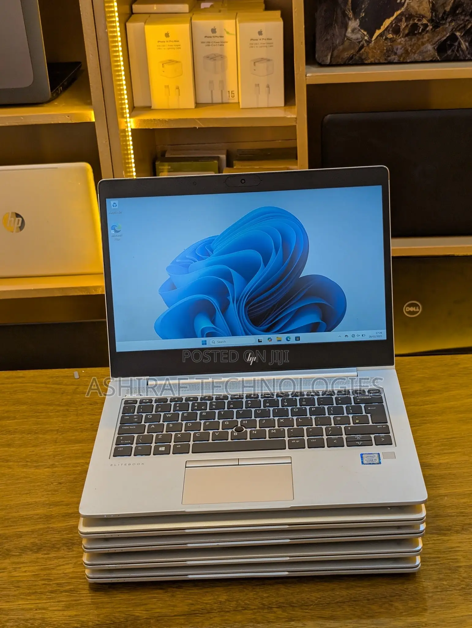 New Laptop HP EliteBook 840 8GB Intel Core i7 SSD 256GB