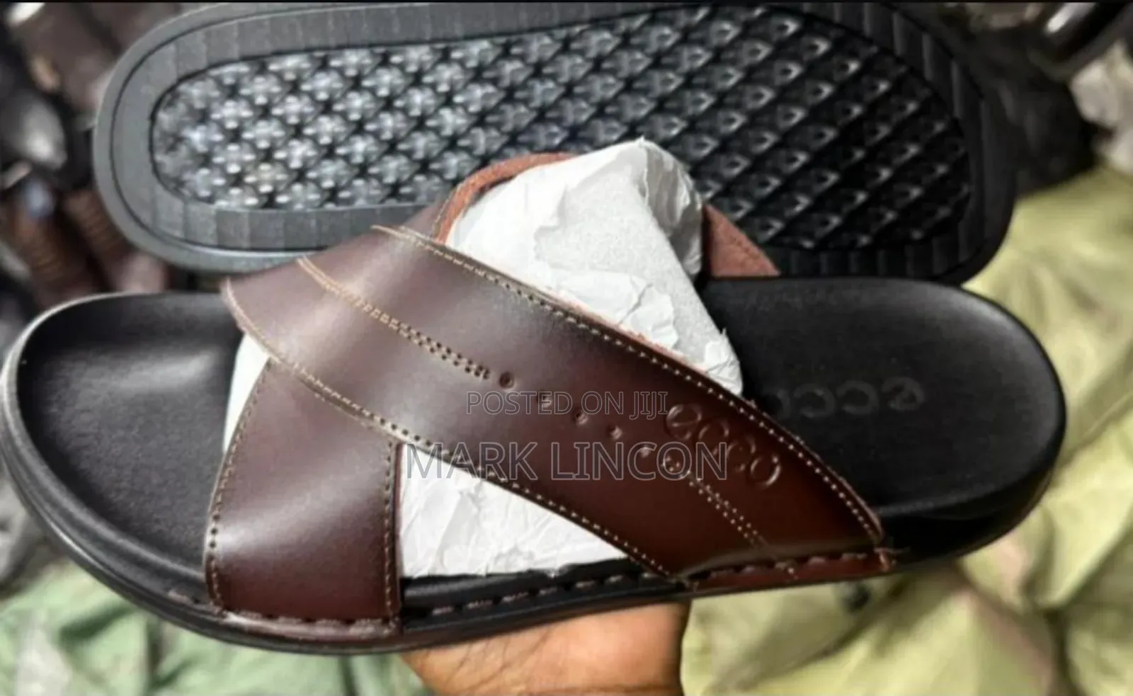 Original Leather Clark's Men's Cross Strap