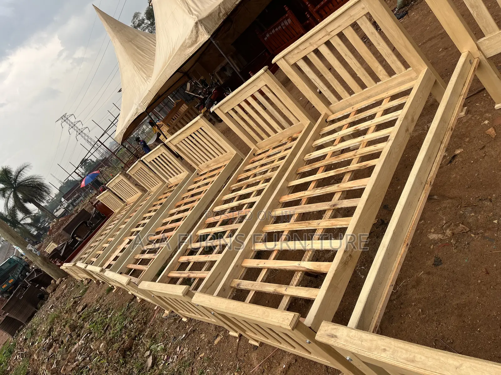Wooden Bed 3by6