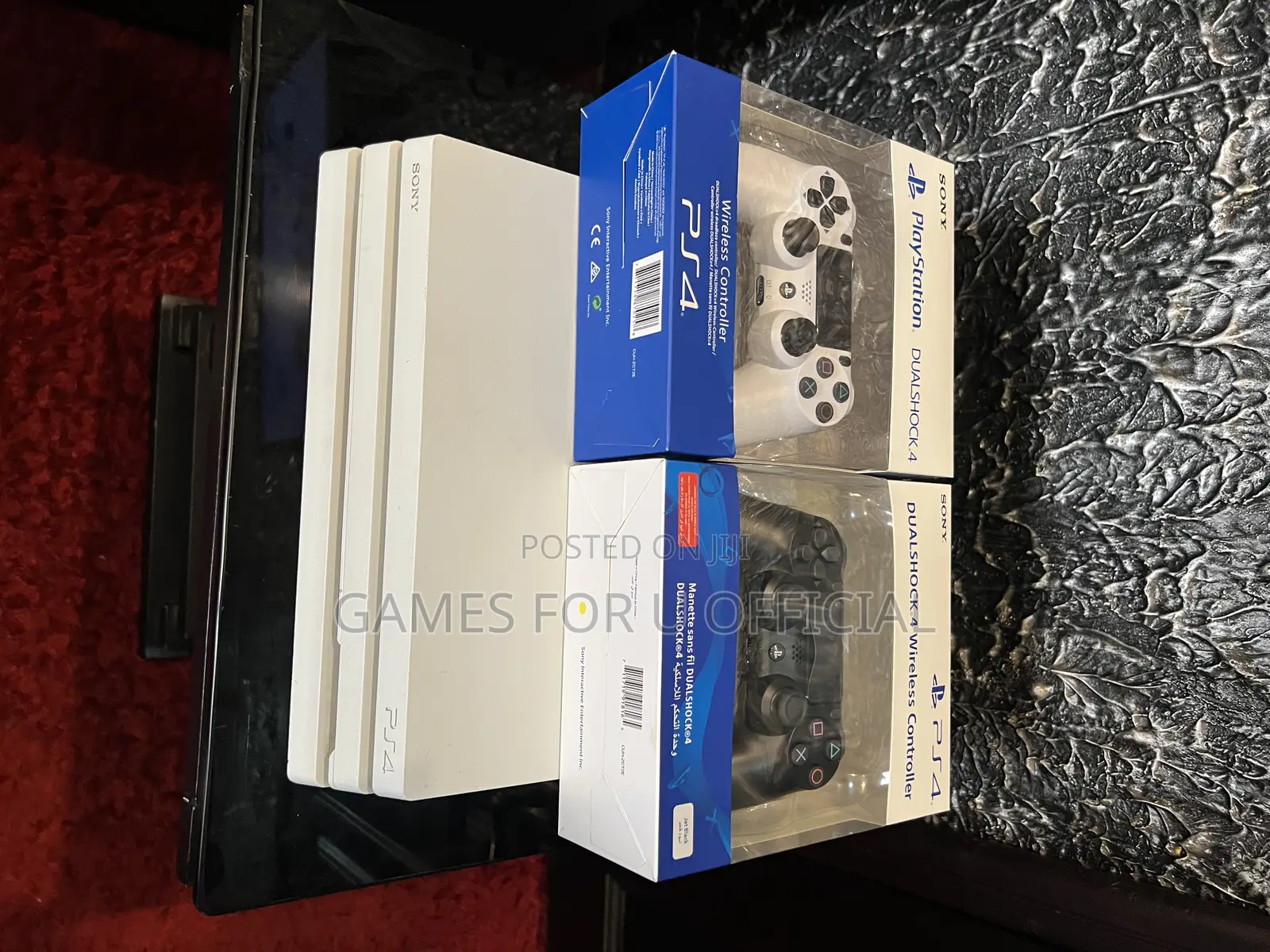 Ps4 Pro White Console Pads* 14 Games Installed