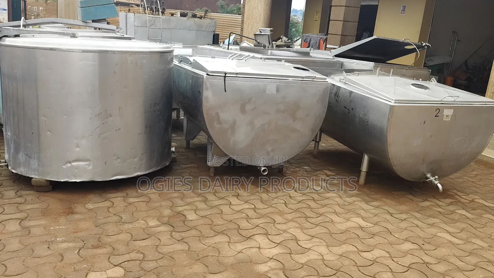 Milk Coolers 300, 500, 1000, 2000, 3000