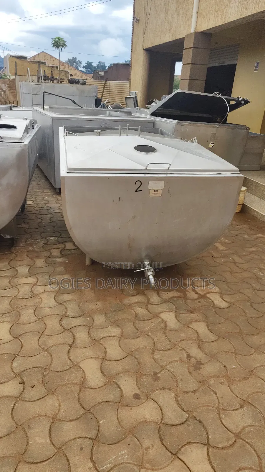 Milk Coolers 300, 500, 1000, 2000, 3000