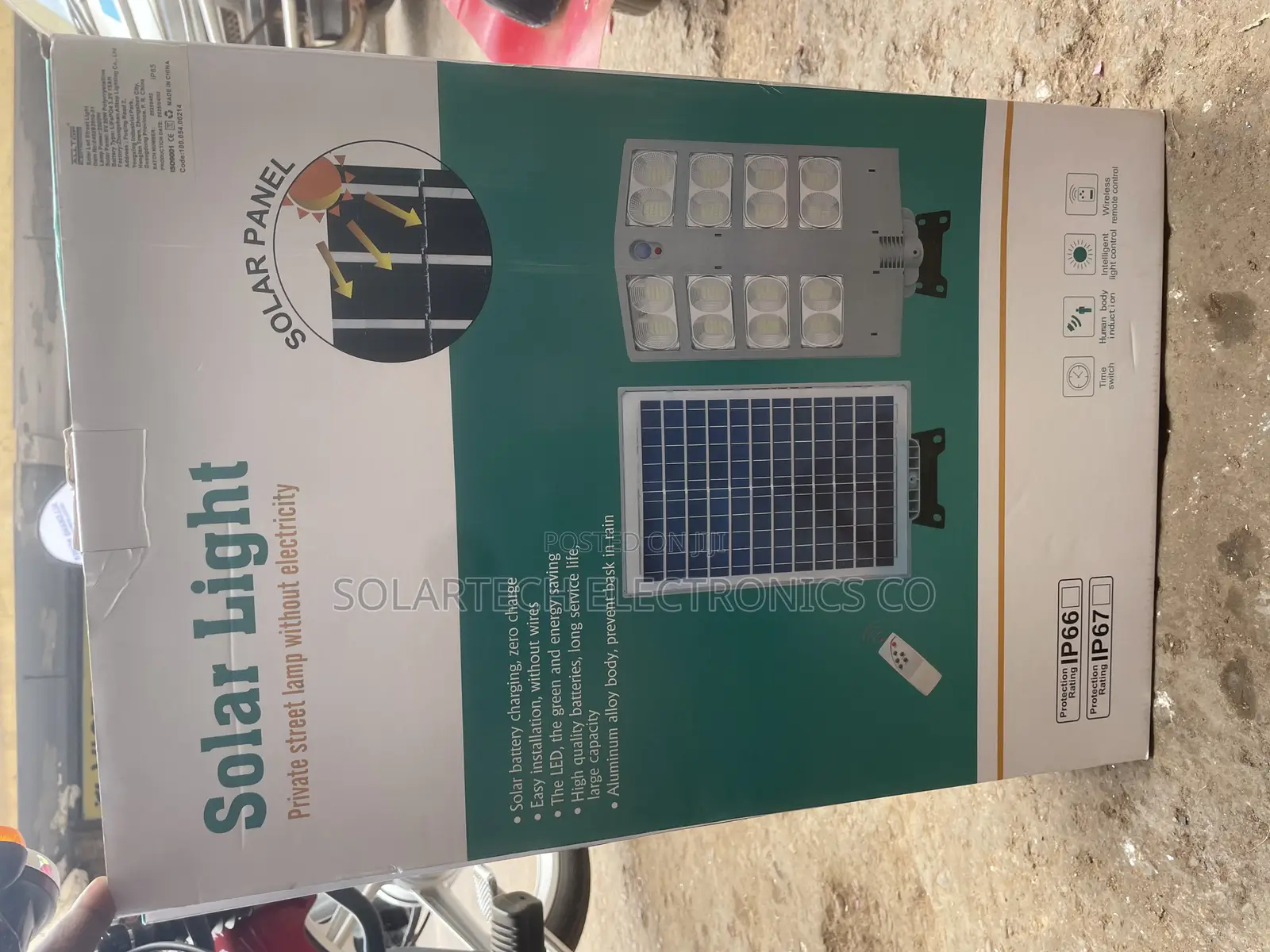 2000w Led Solar Street Light With Full Night Lighting