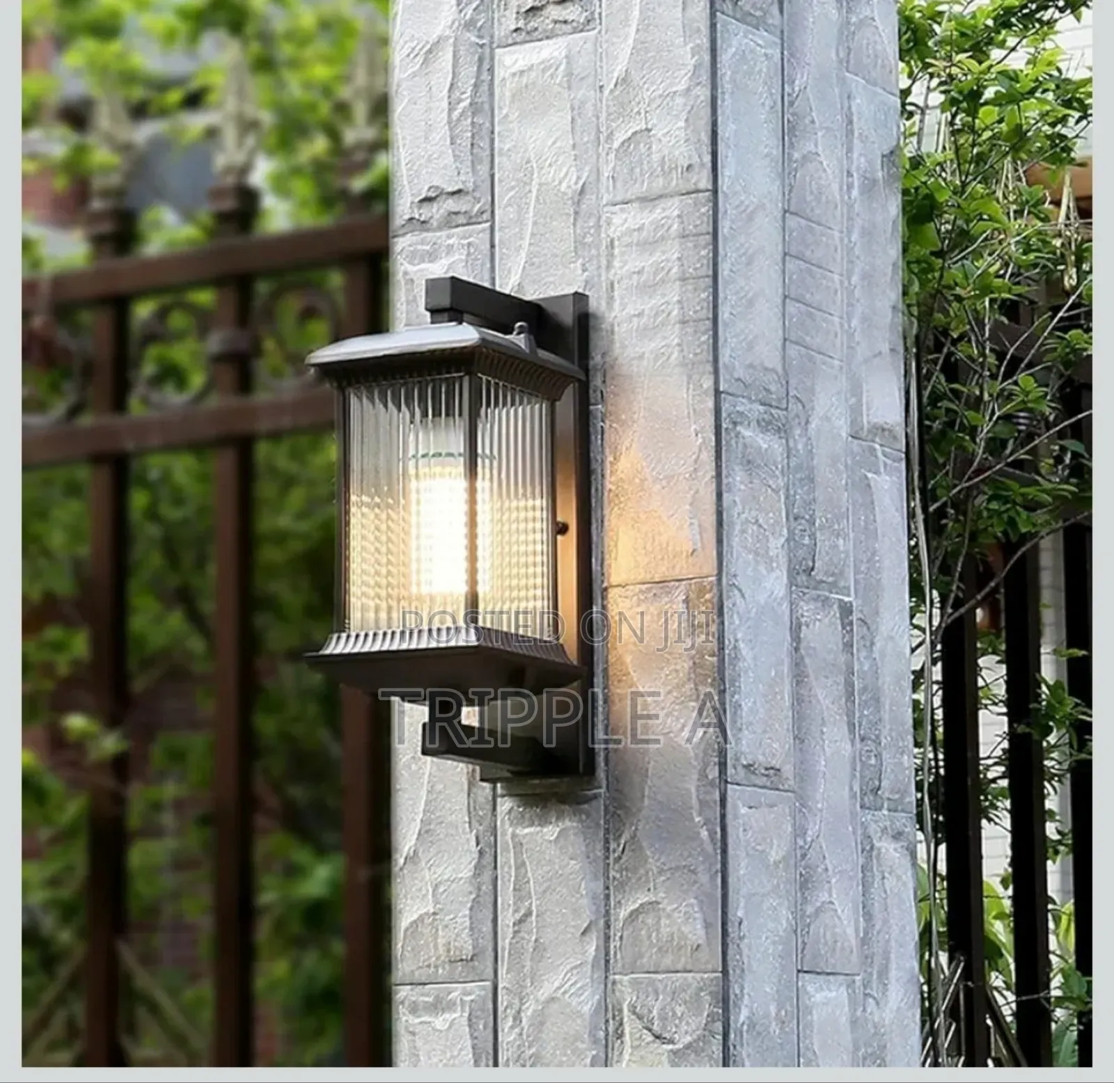 Square Outdoor Fixtures Wall Mounted Lamp