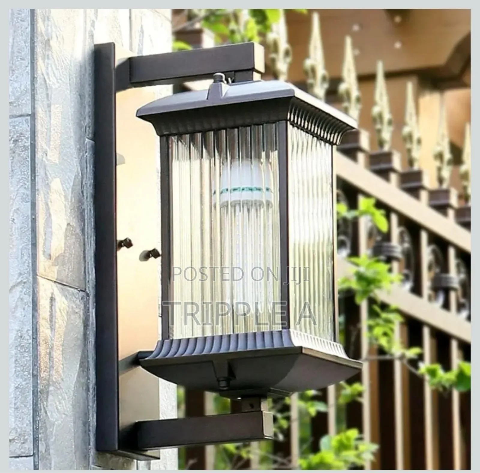 Square Outdoor Fixtures Wall Mounted Lamp