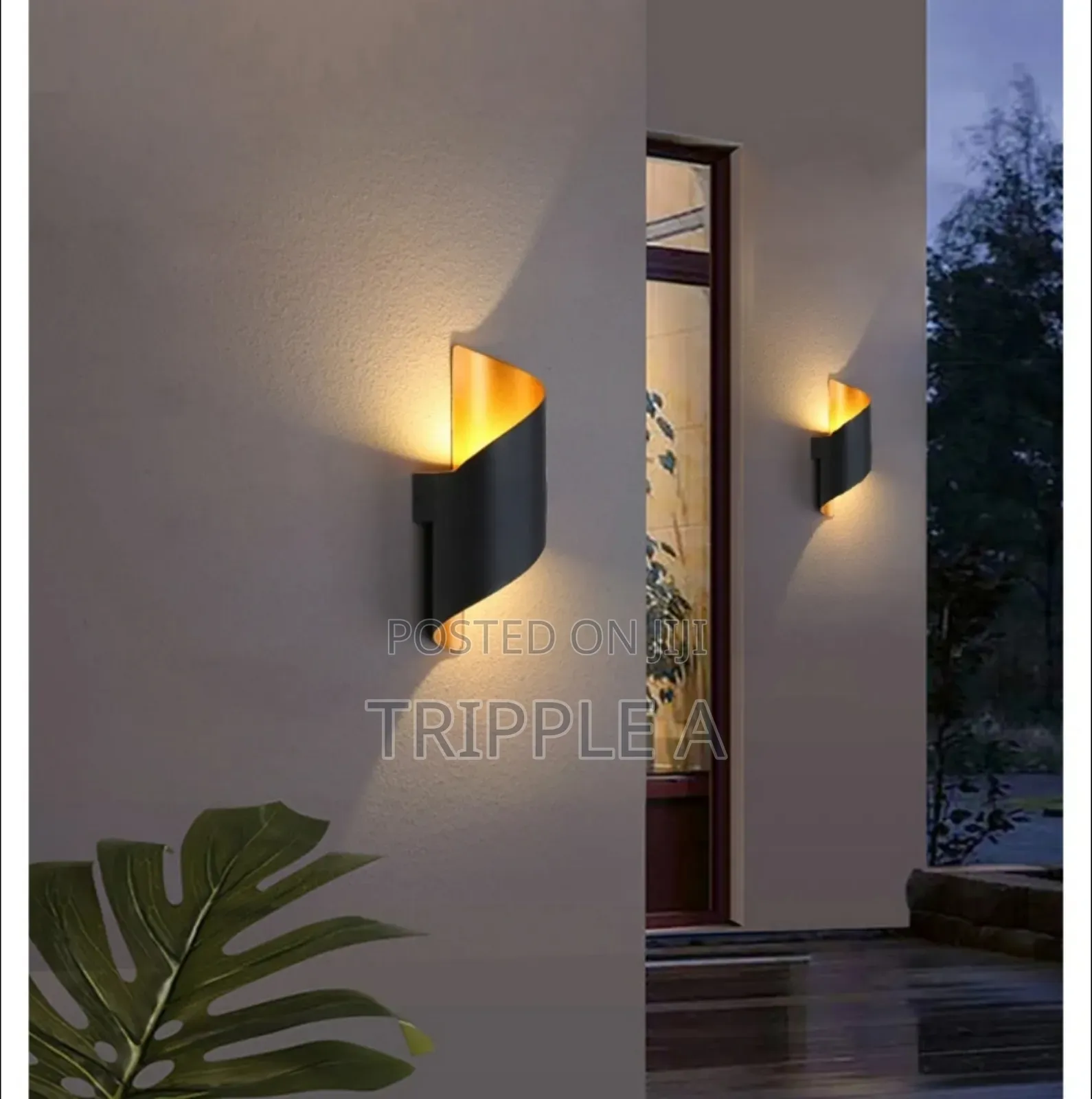 Spiral Design Led Wall Lamp
