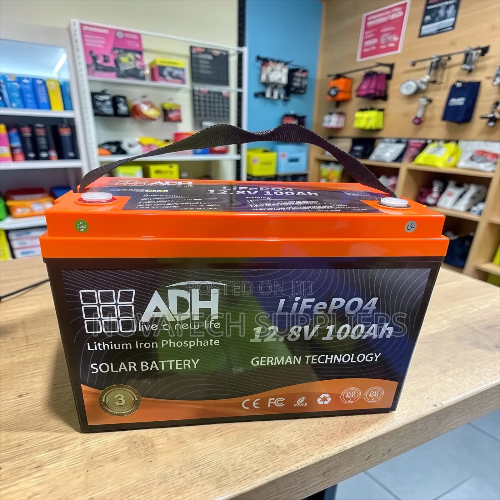 Adh 100ah 12v Solar Lithium Storage Battery