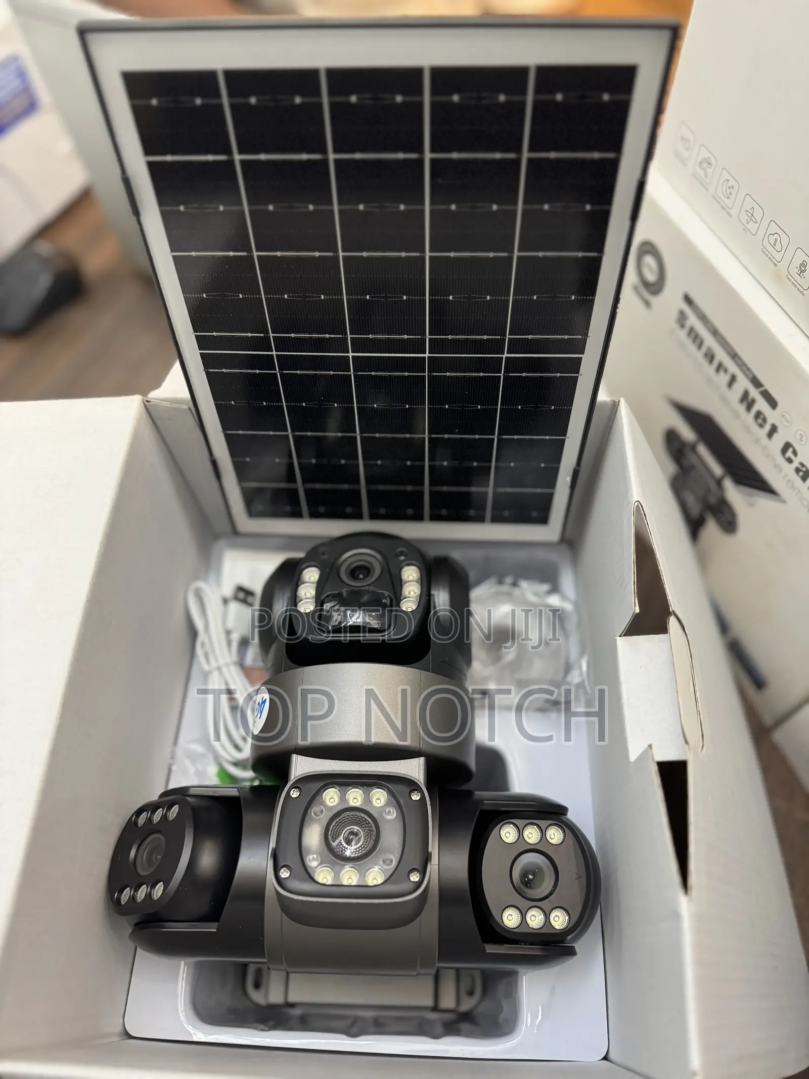 Solar Smart Net Camera 3 Lenses