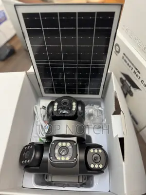 Solar Smart Net Camera 3 Lenses