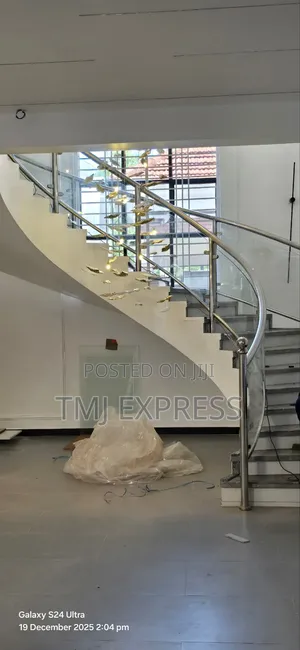 Aluminum Works for Stairs and Balcony Office and Home Per Meter