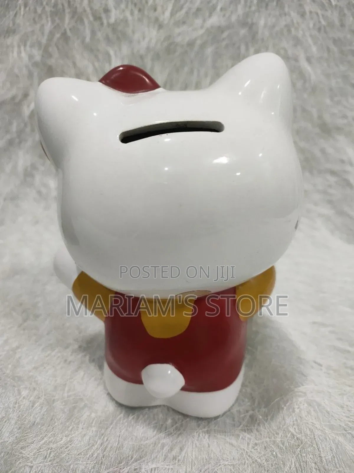 Kitty Figural Coin Bank,
