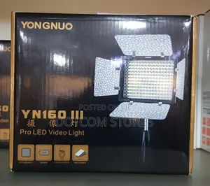 Yongnuo Yn-160 Iii (Yn160 Iii) Led Video Light With Charger Battery