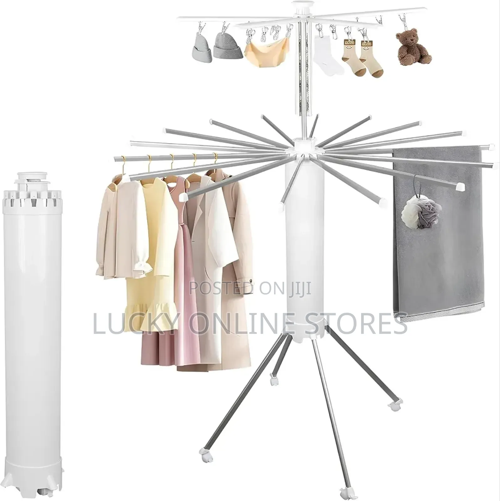 Trippy Clothes Drying Rack