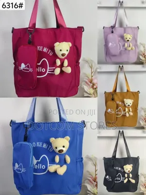 Korean-Style Student Tote Bag