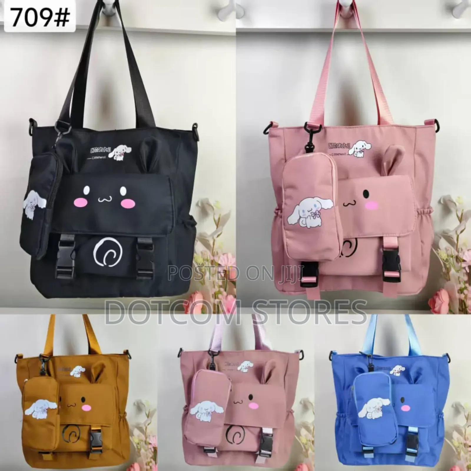 Korean-Style Student Tote Bag