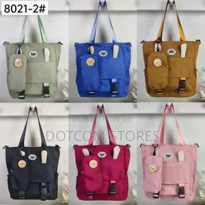 Korean-Style Student Tote Bag