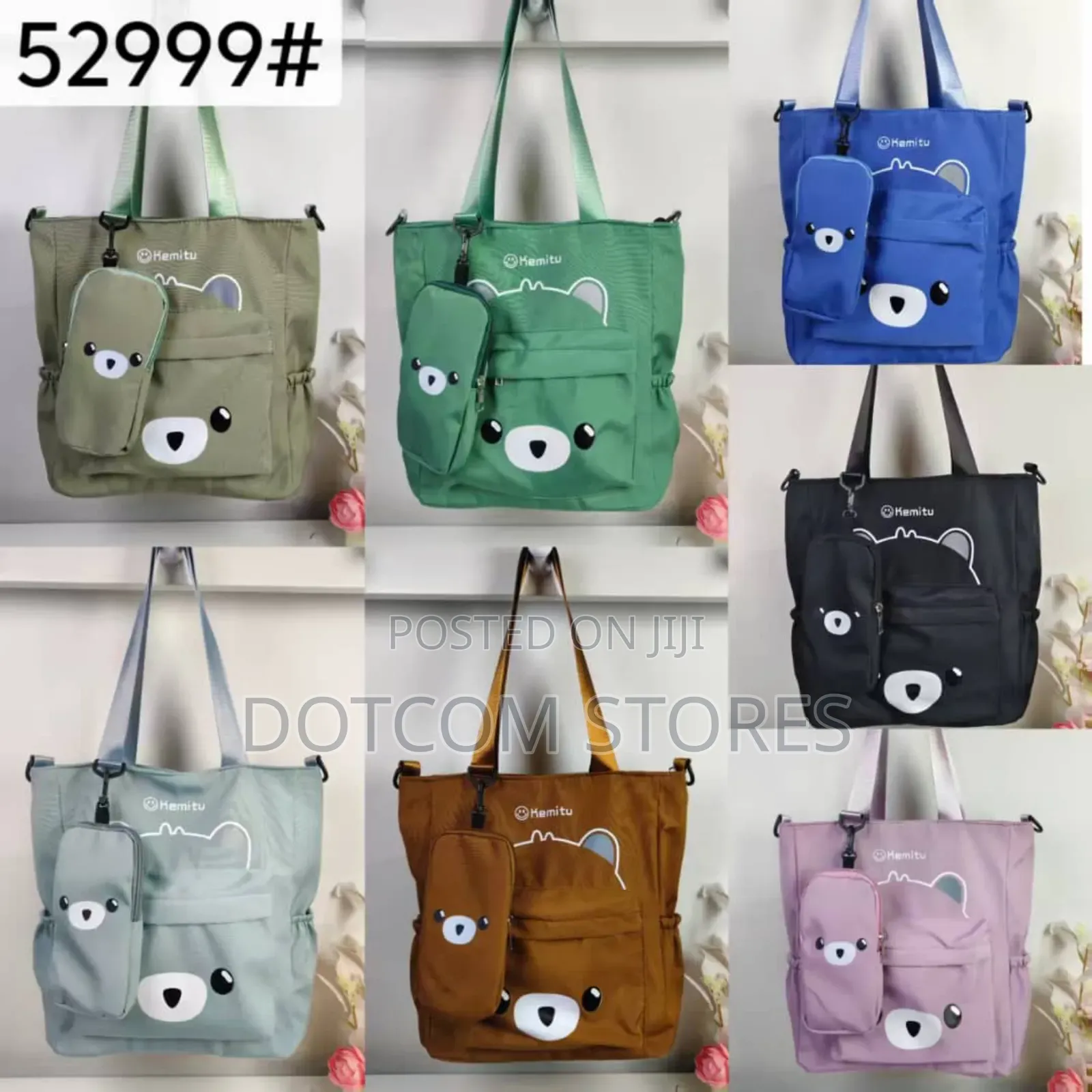 Korean-Style Student Tote Bag