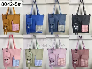 Korean-Style Student Tote Bag