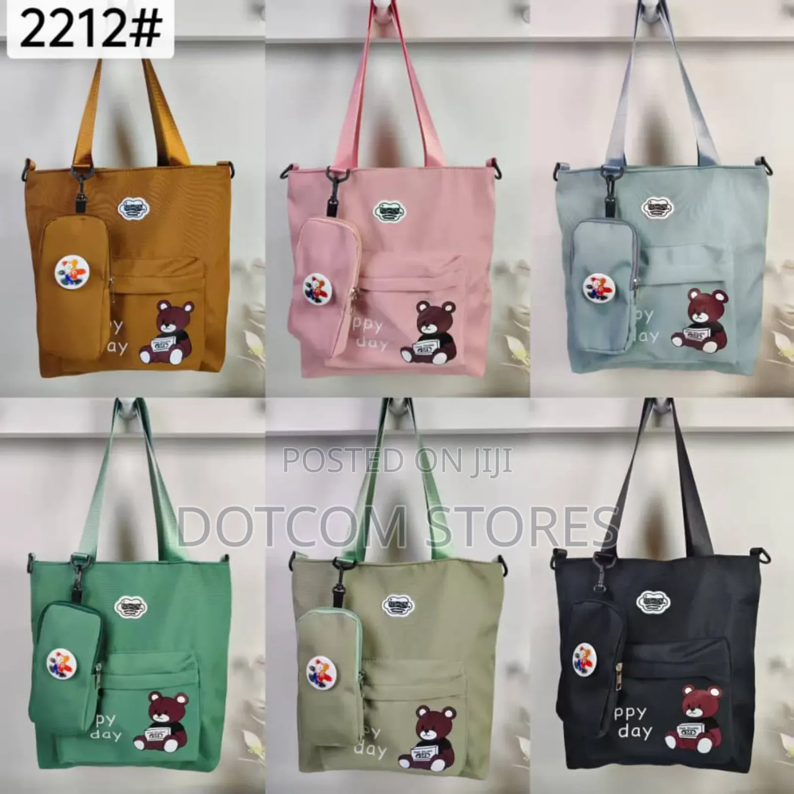 Korean-Style Student Tote Bag