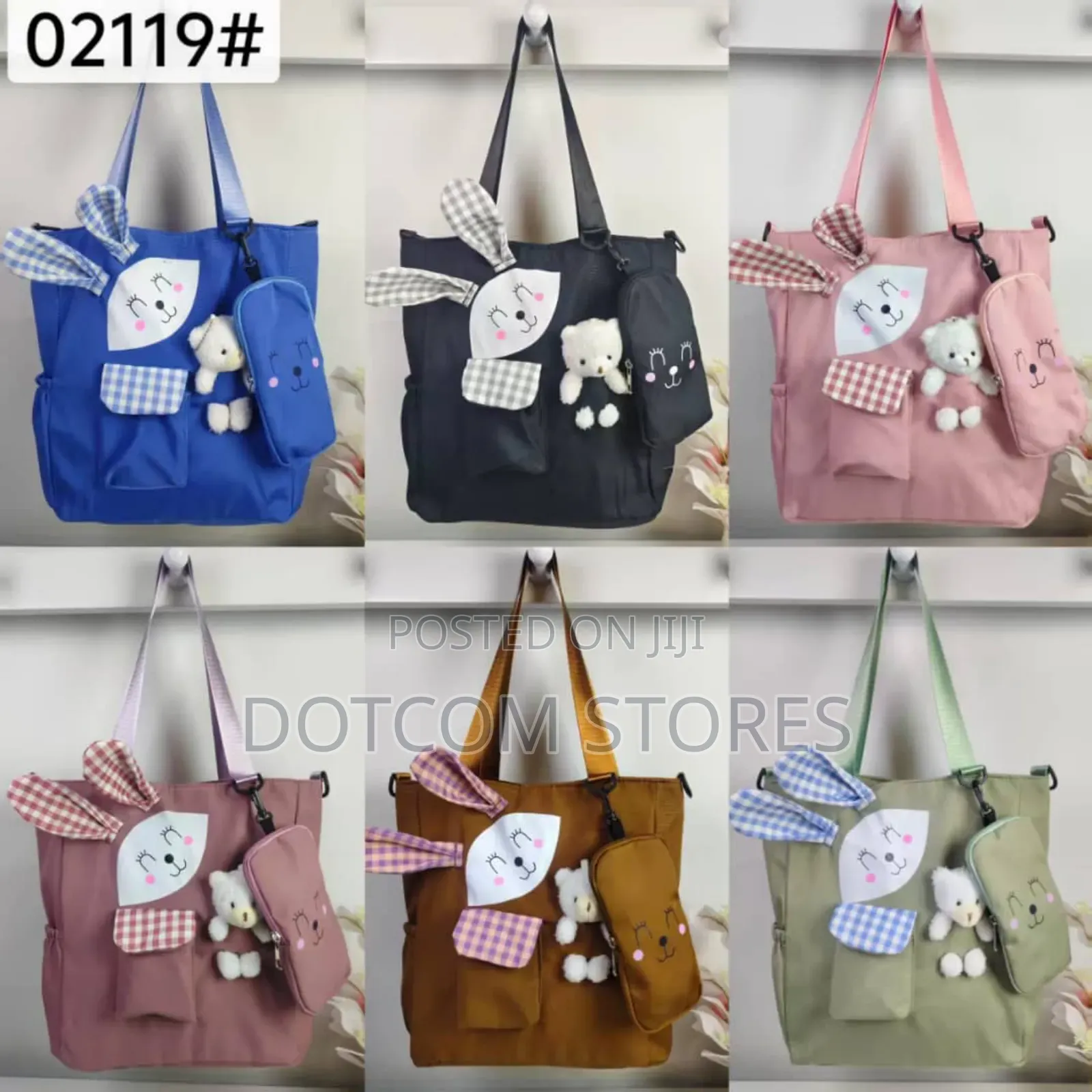 Korean-Style Student Tote Bag