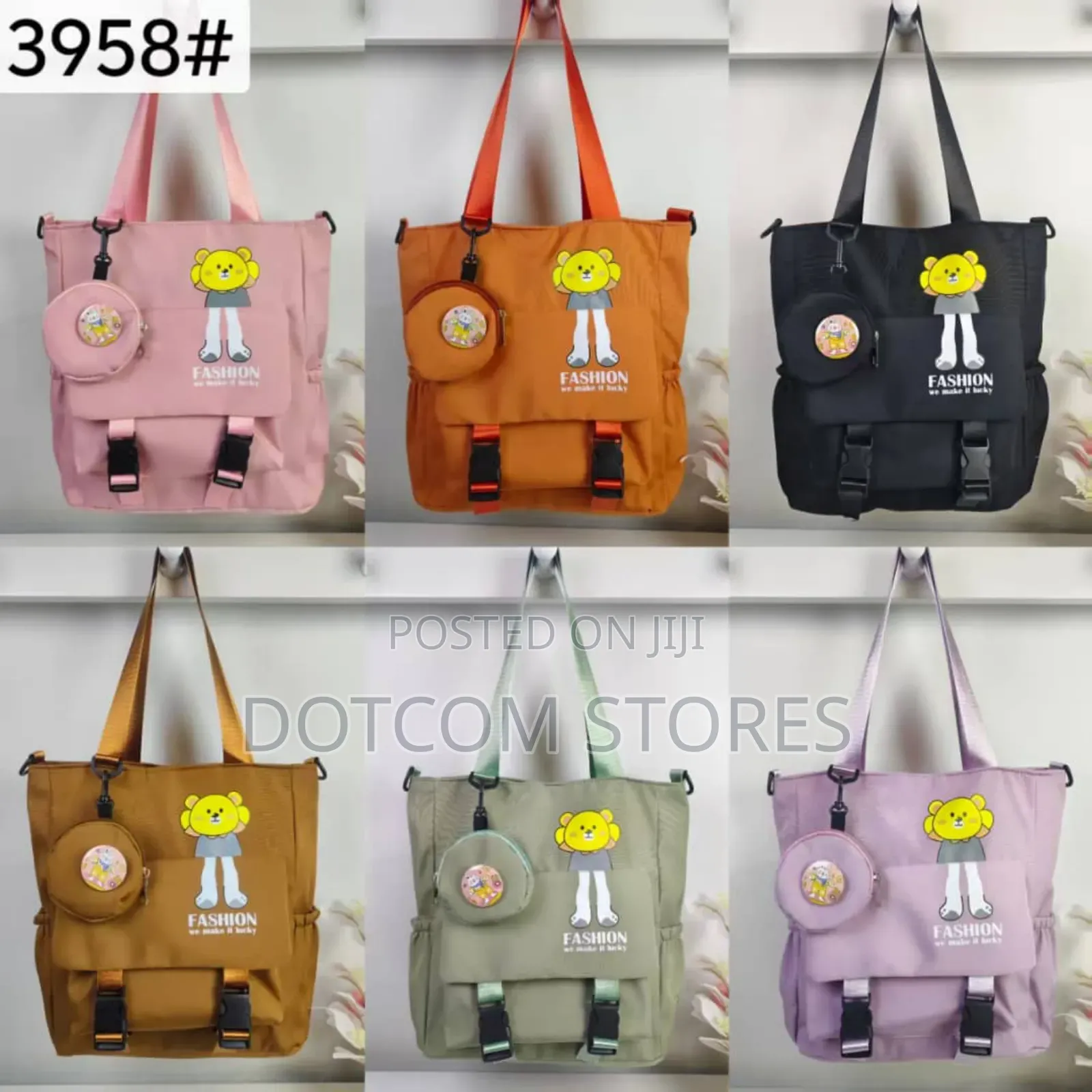 Korean-Style Student Tote Bag