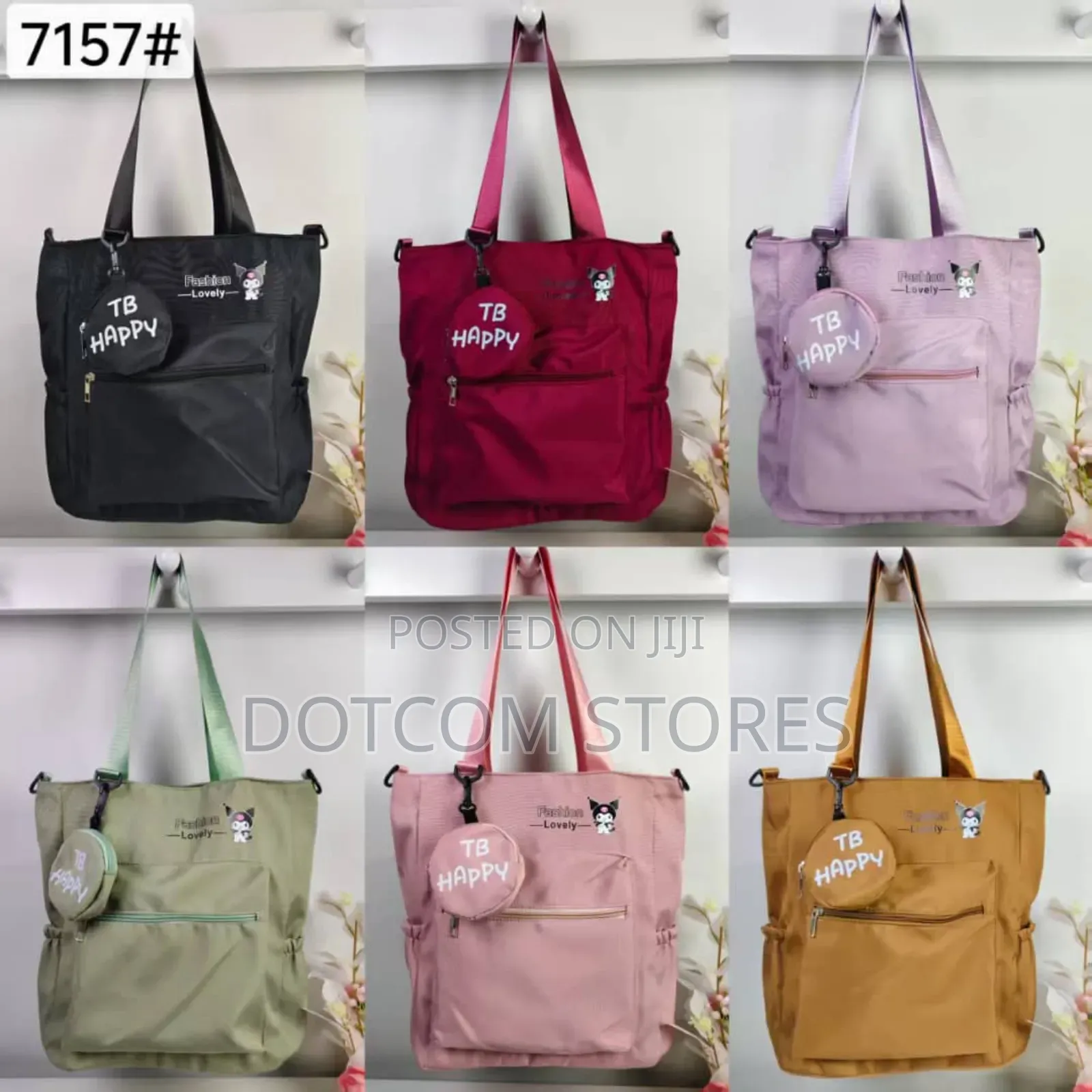 Korean-Style Student Tote Bag