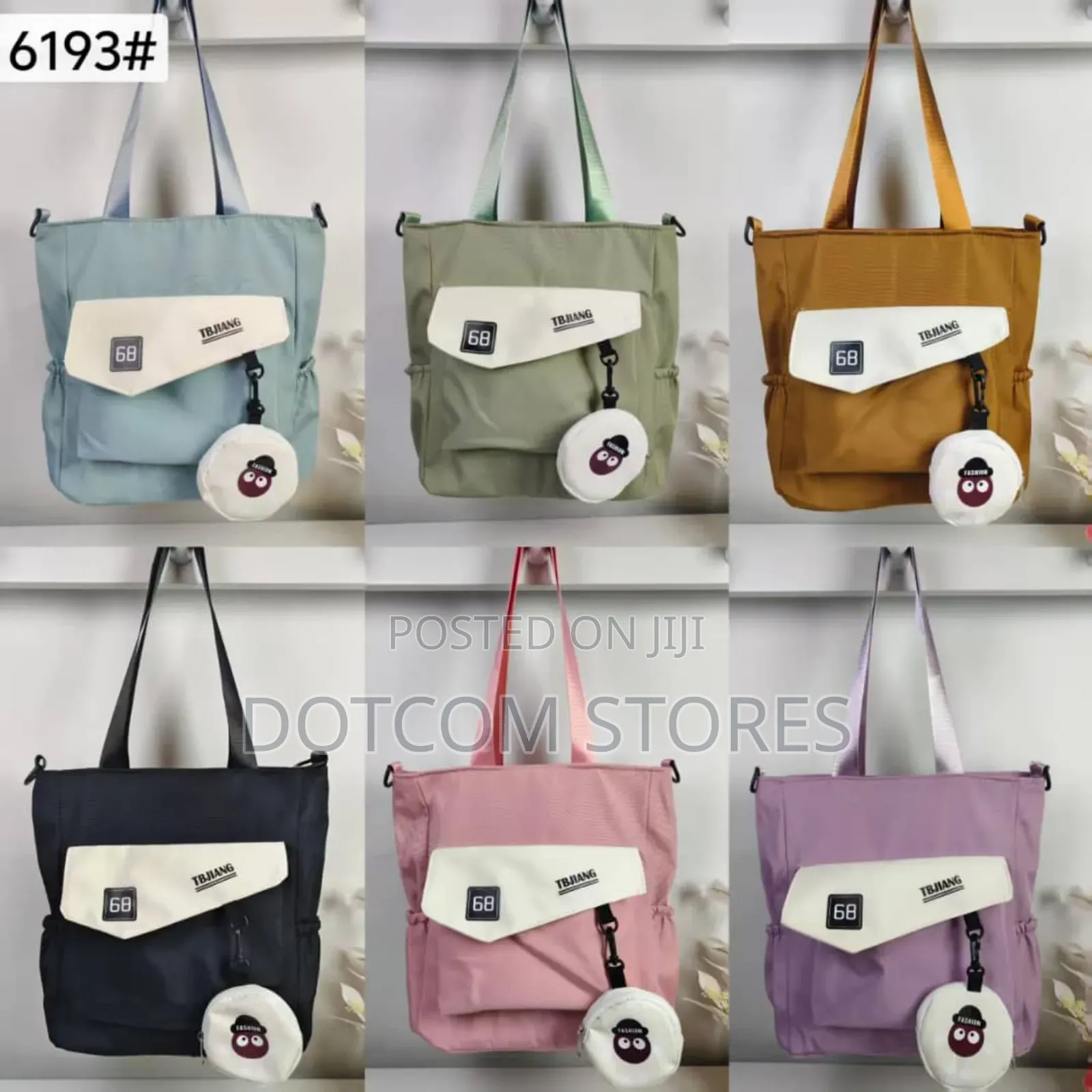 Korean-Style Student Tote Bag