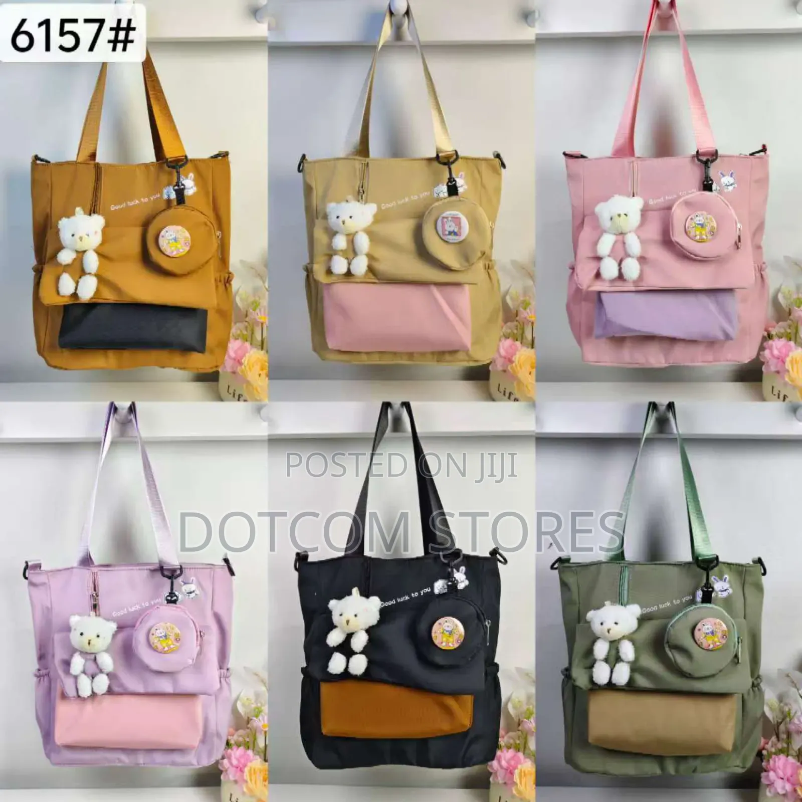 Korean-Style Student Tote Bag