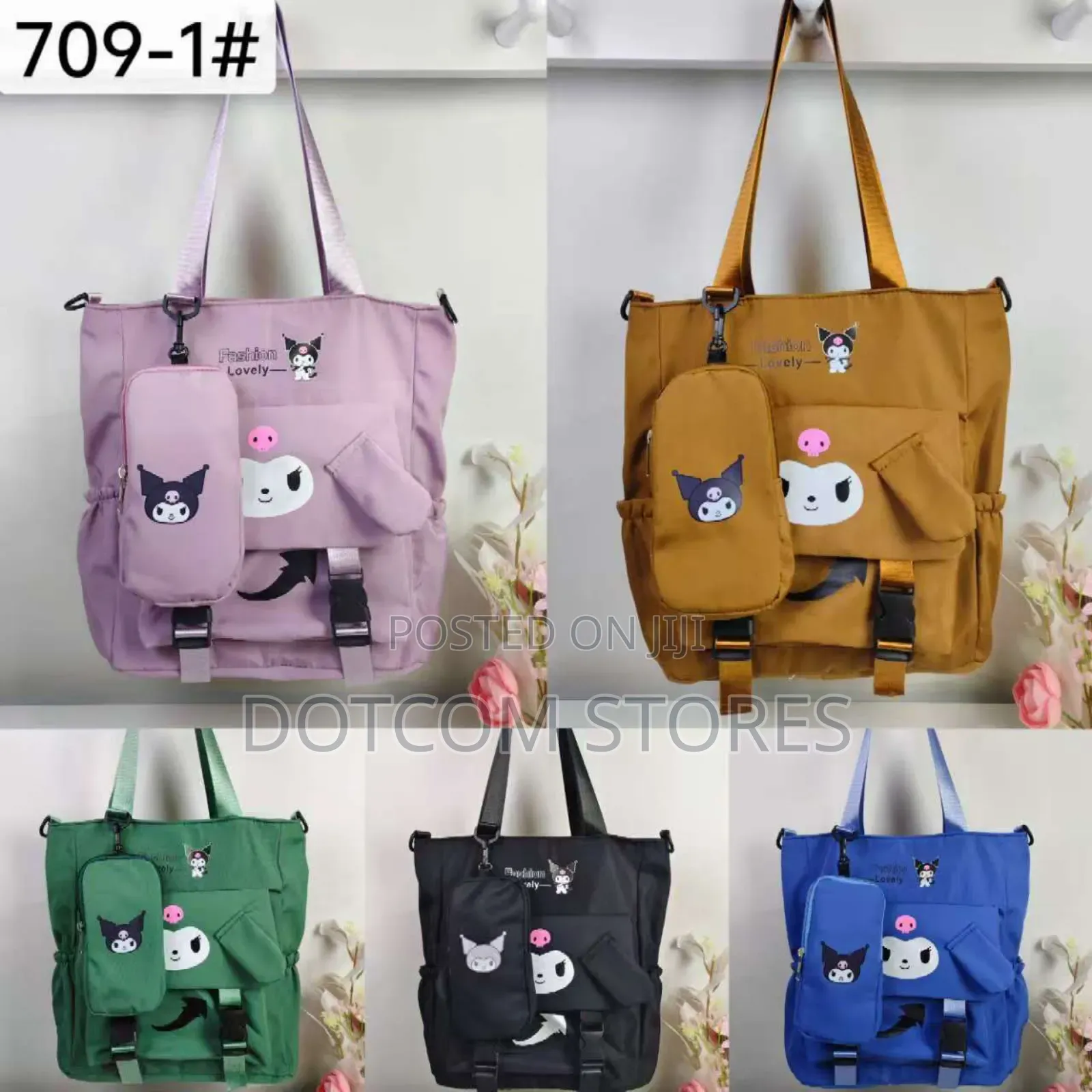 Korean-Style Student Tote Bag