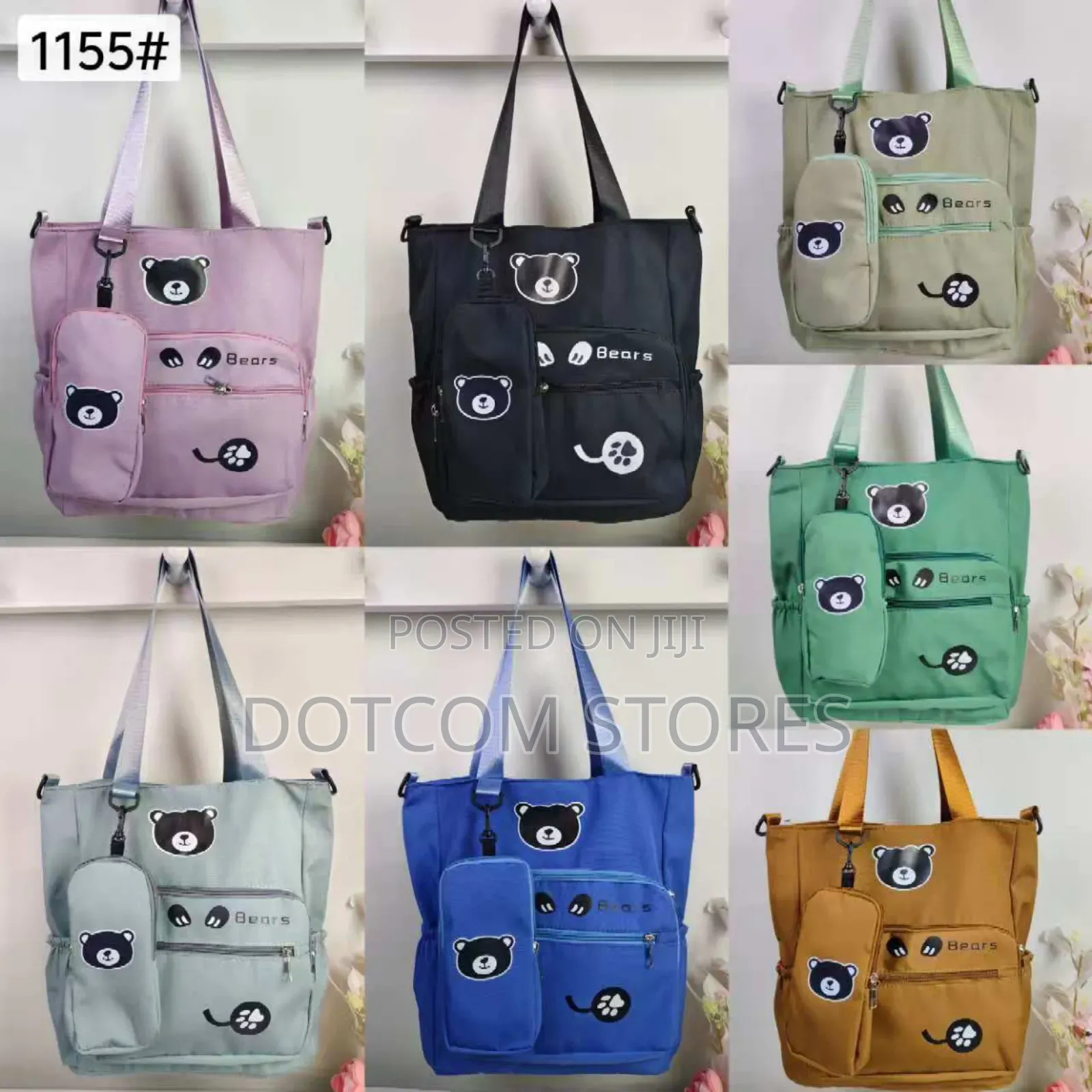 Korean-Style Student Tote Bag