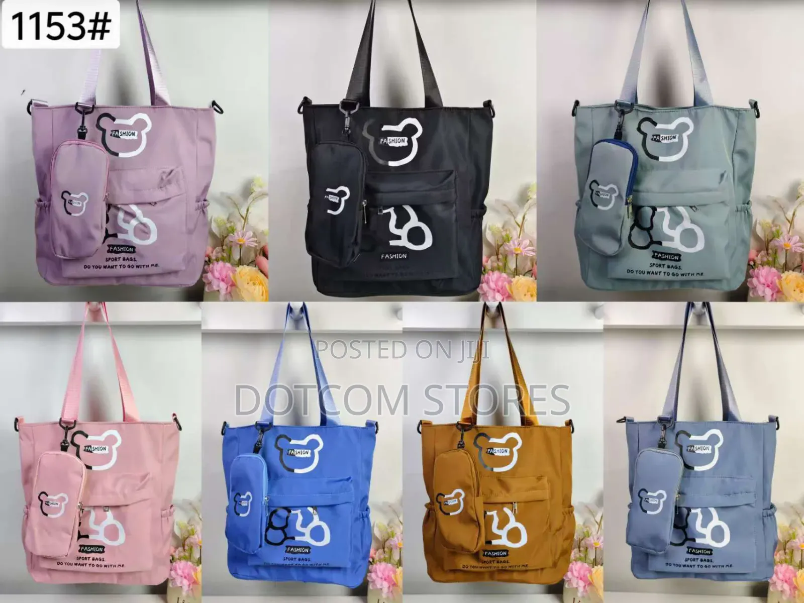Korean-Style Student Tote Bag