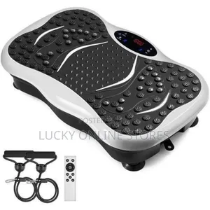 Whole Body Vibration Platform With Resistance Bands