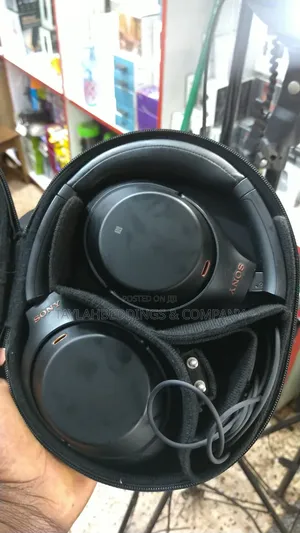 Sony Premium Noise Canceling Wireless Headphones With Built in Mic