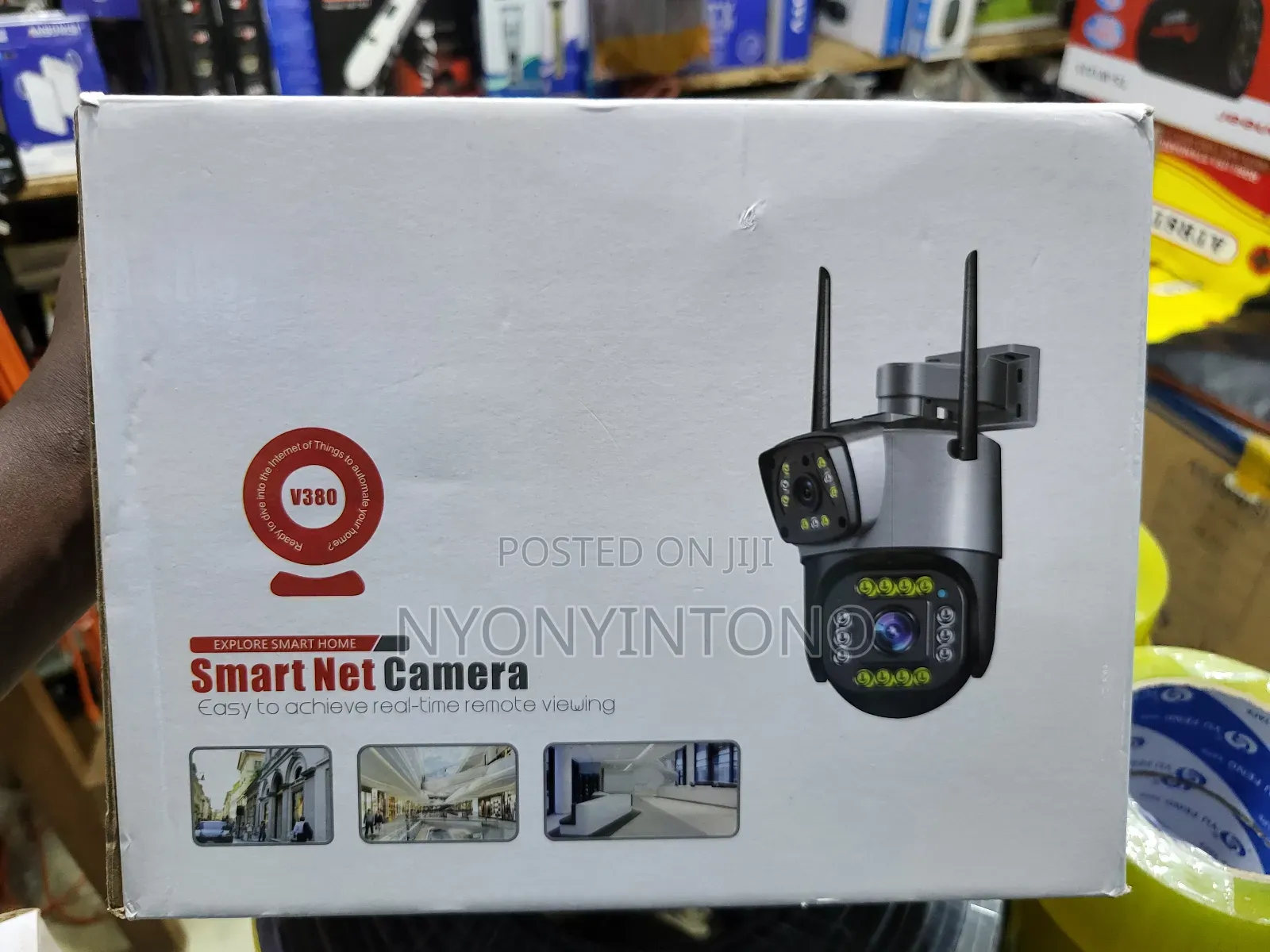 Electric Smartnet Wireless Dual Camera With Simcard, Memory Card Slots