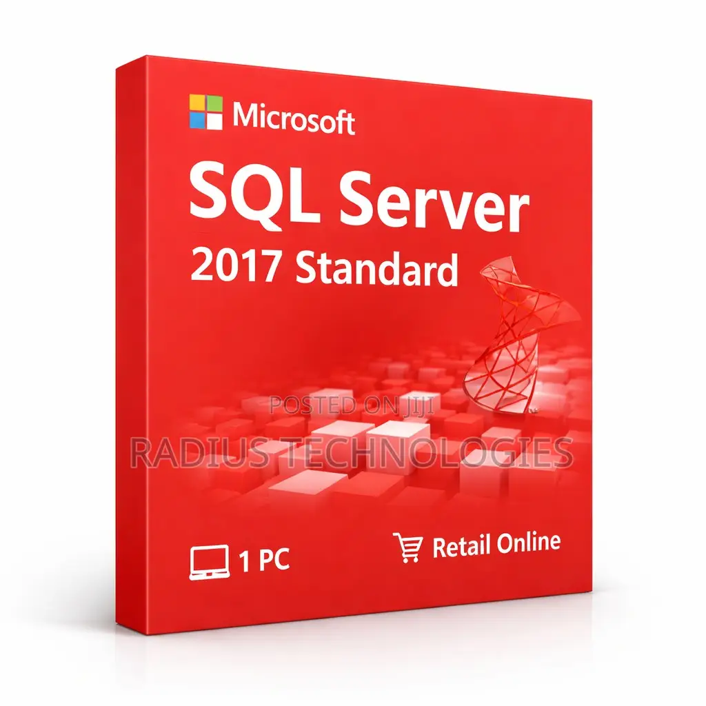 SQL Server 2017 Standard (1pc) – Retail Online License