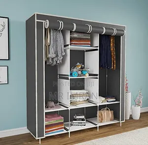 3 Column Collapsible Portable Wardrobe.