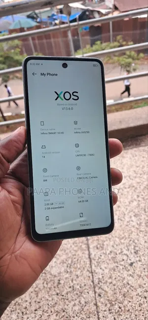 Infinix Smart 10 HD 64 GB Silver