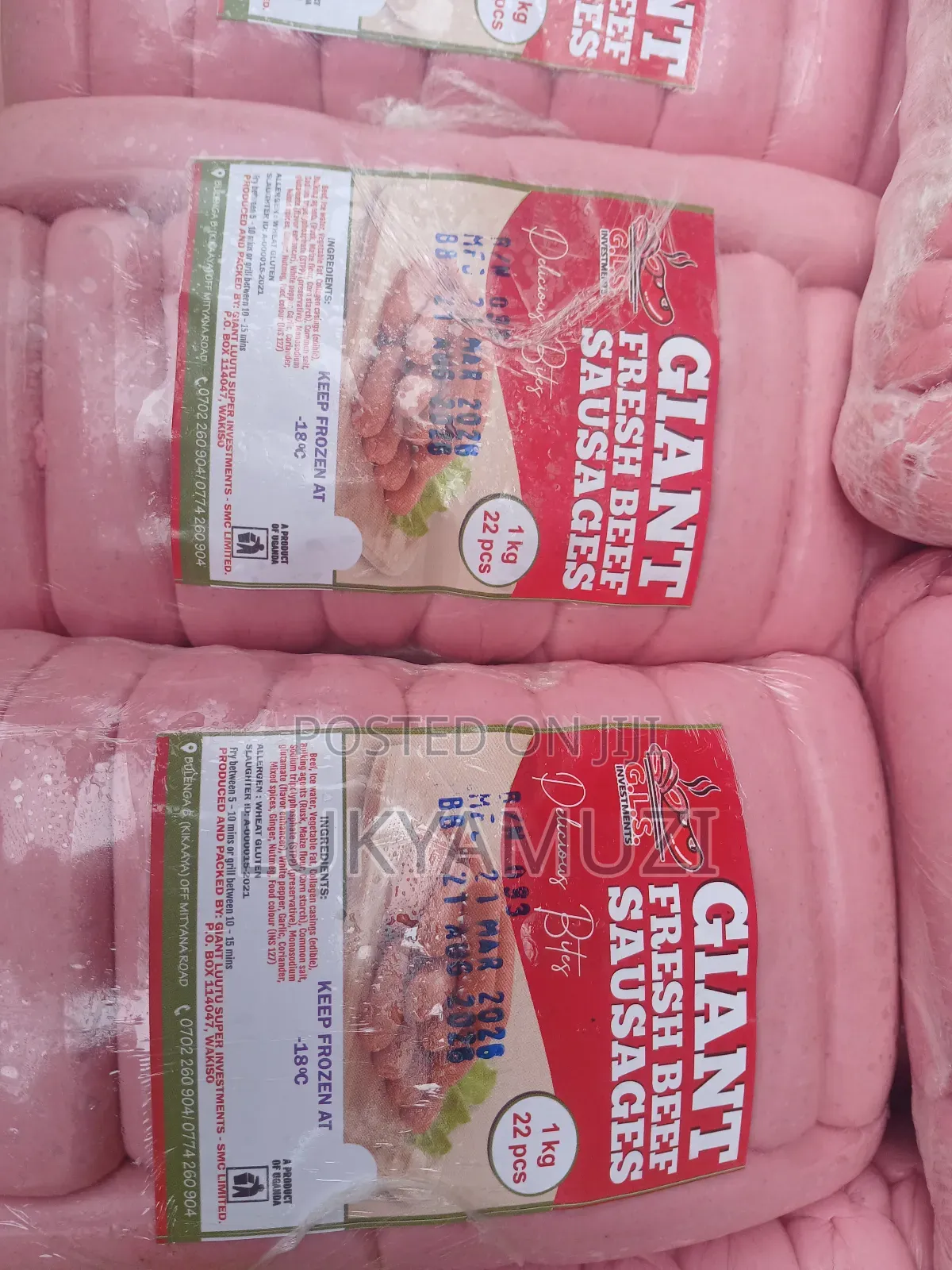 Beef Sausages