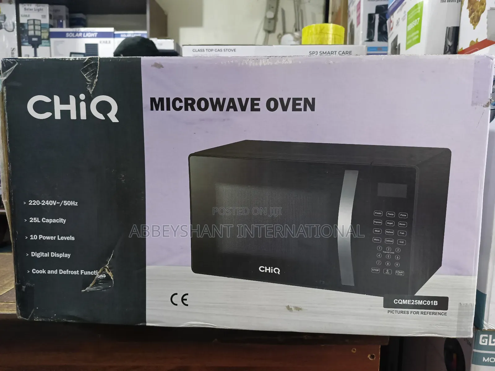 Chiq 25l Microwave Oven With Grill