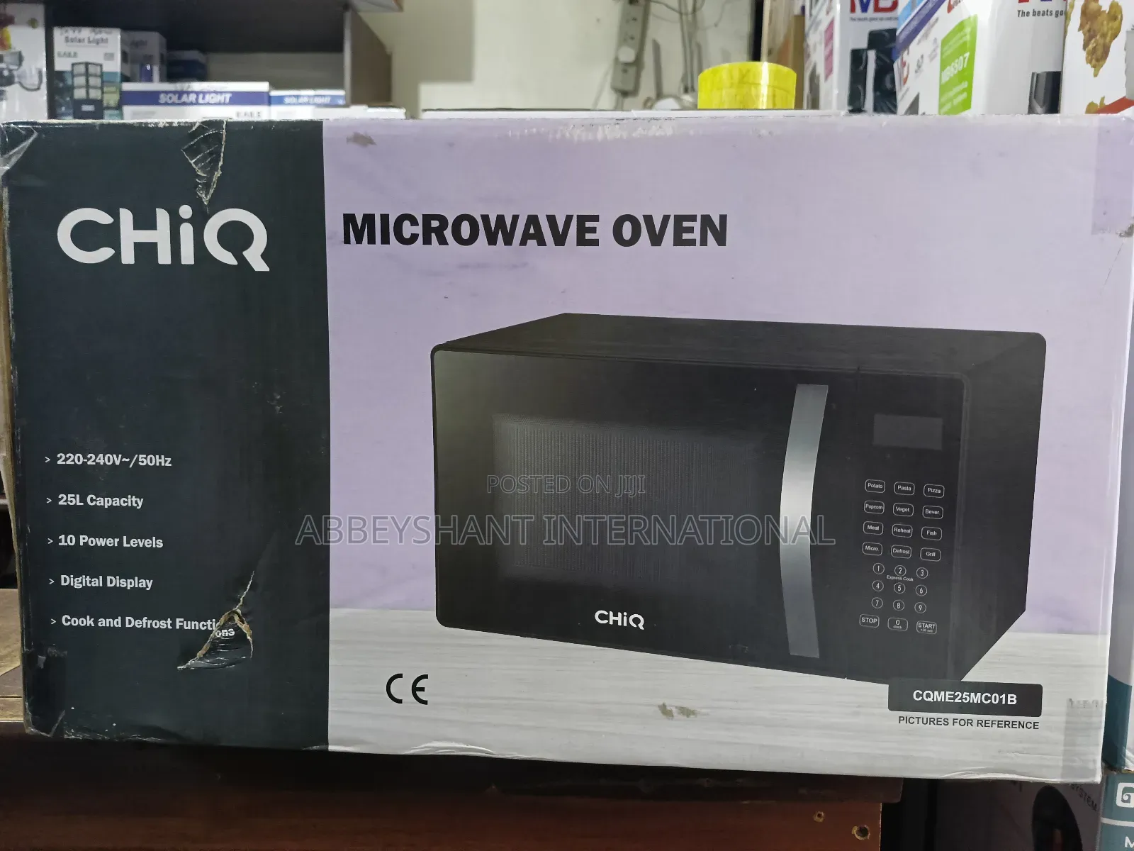 Chiq 25l Microwave Oven With Grill