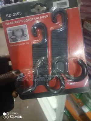 Headrest Luggage Car Hook, Designed to Hang Bags