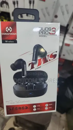 Colouration Buds Pro 3 Model Wireless TWS Earbuds.