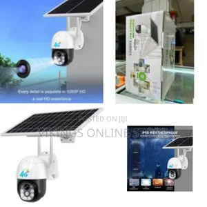 Lte Solar Powered Wireless Security Camera CCTV Ip PTZ Wifi Waterproof