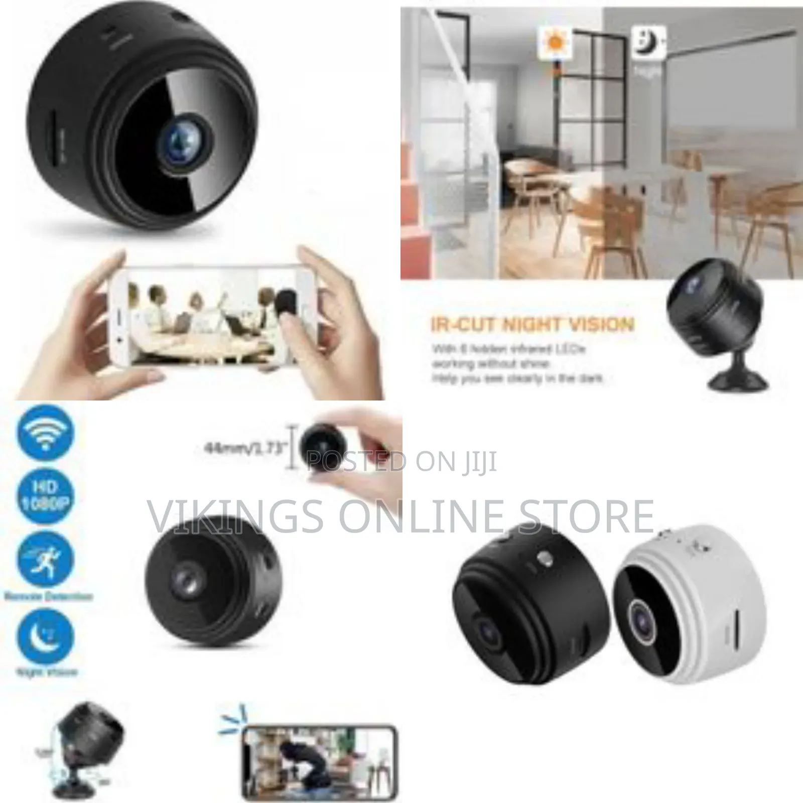 Hd 1080p Mini Spy Security Wifi Smart Camera Night Vision Mini Camera