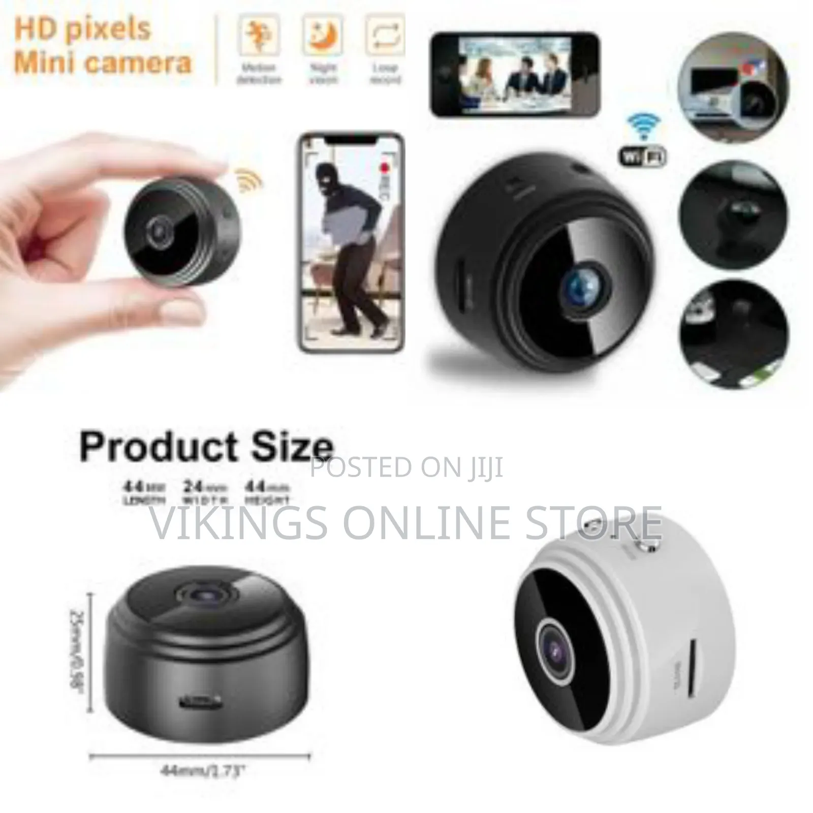 Hd 1080p Mini Spy Security Wifi Smart Camera Night Vision Mini Camera