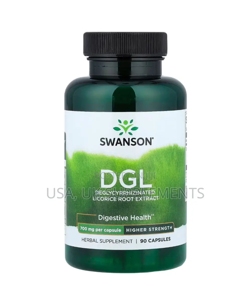 Swanson 700mg DGL Deglycyrrhizinated Licorice Root 90capsules