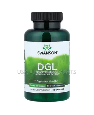 Swanson 700mg DGL Deglycyrrhizinated Licorice Root 90capsules