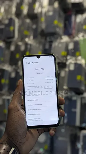 Samsung Galaxy A15 128 GB Yellow
