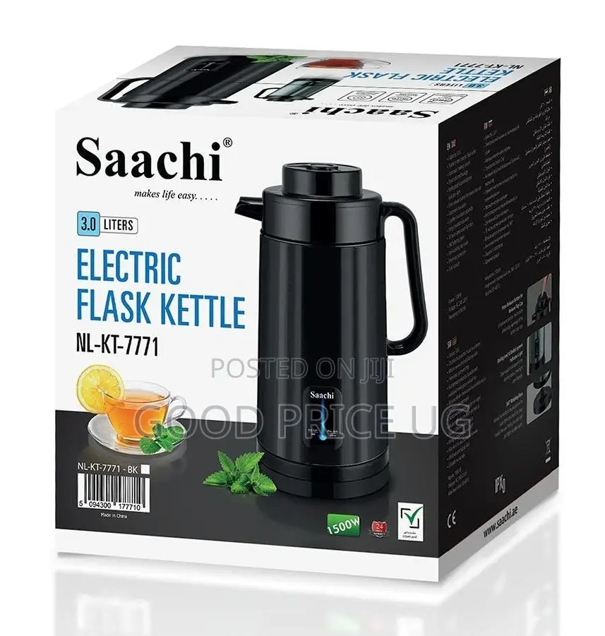 Saachi 3.0 Liters Electric Flask Kettle,